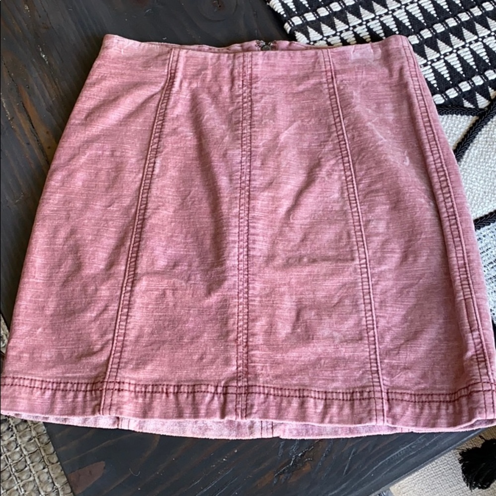 Free people mini skirt